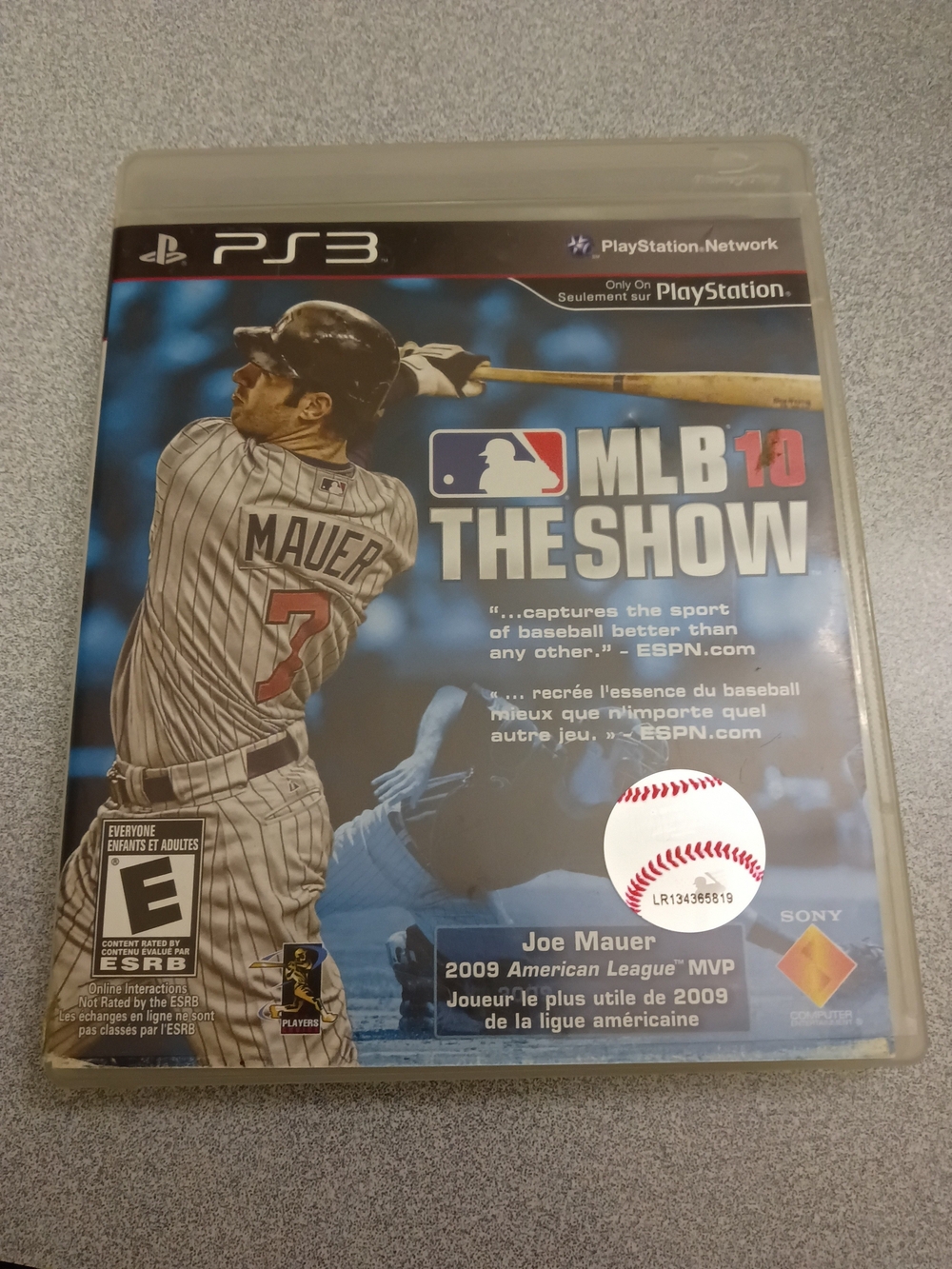 MLB 10 The Show Playstation 3 - PS3 Baseball Game - CIB Complete